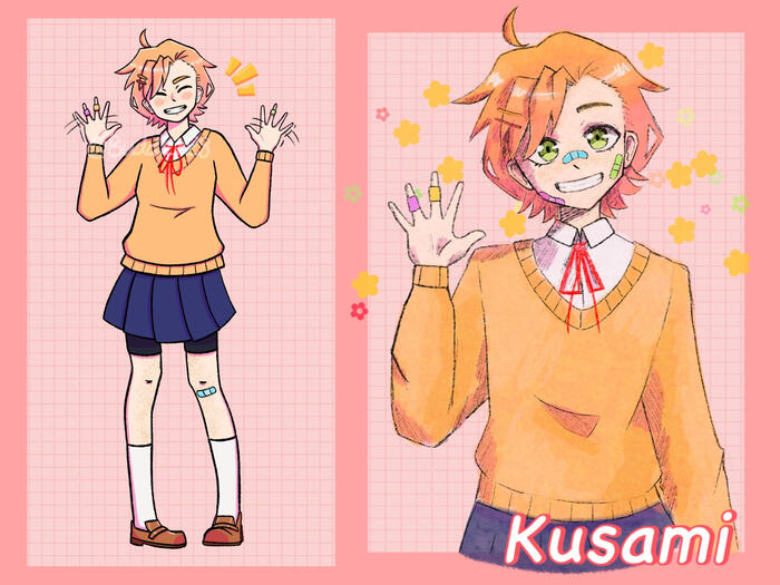 Kusami Moshida - Reference Sheet (The Loser Club)