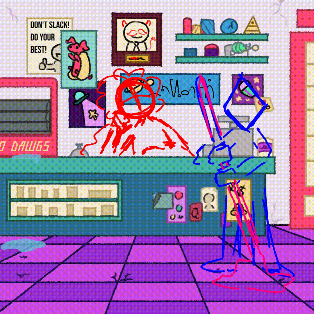 DEEP FRIED SPACE: The Warp Station (Animation practice)