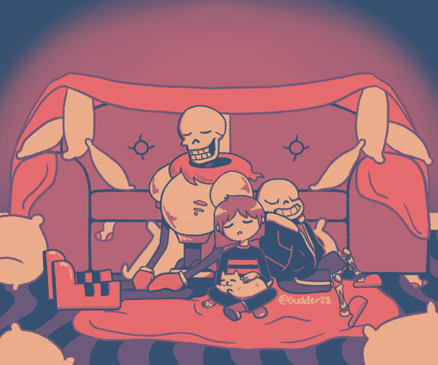 Limited Palette Challenge (Undertale Fanart)