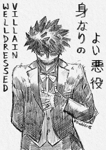 My Hero Academia - Well Dressed Villain (Fanart)